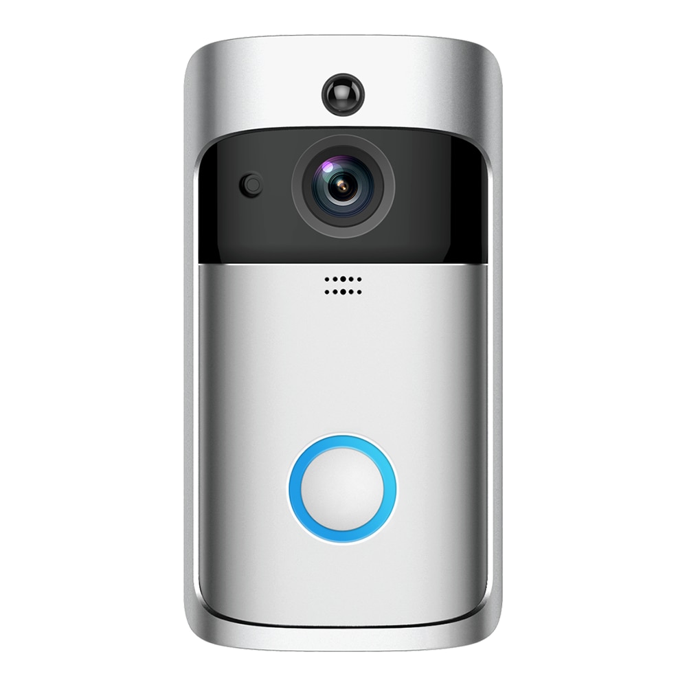 wifi video doorbell wireless door intercom camera battery power smart door bell phone calling with chime TF card free shipping