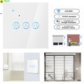 CE 86 type LED random point switch mirror acrylic household stainless steel brushed panel 1 2 3 4 Gang 1 Way 2 Way EU Socket USB