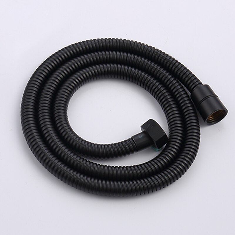 black shower hose