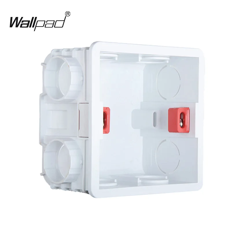 Glass Button Wall Light Switch 1-4 Gang LED Indicator UK 13A 3 Pin Wall Socket Electric Outlet Frame-less Tempered Glass Panel