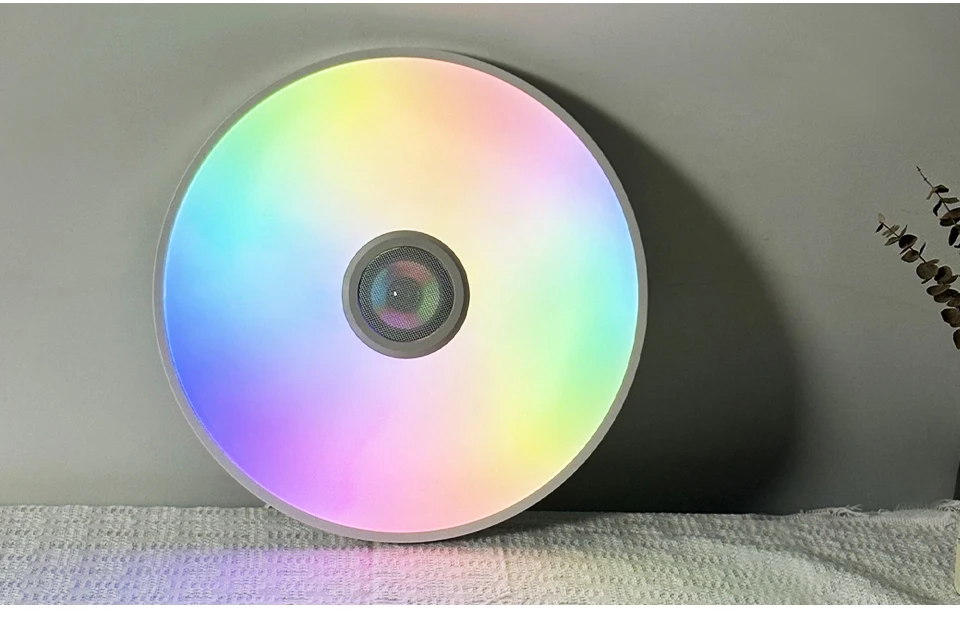 RGB Smart Ceiling Light LED Light with Speaker 30W 36W Audio Music Play TUYA APP Bluetooth WIFI Home Decor Bedroom Living Room RGB Smart Ceiling Light LED Light with Speaker 30W 36W Audio Music Play TUYA APP Bluetooth WIFI Home Decor Bedroom Living Room
