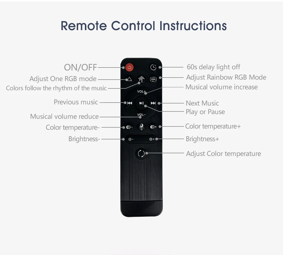 RGB Smart Ceiling Light LED Light with Speaker 30W 36W Audio Music Play TUYA APP Bluetooth WIFI Home Decor Bedroom Living Room RGB Smart Ceiling Light LED Light with Speaker 30W 36W Audio Music Play TUYA APP Bluetooth WIFI Home Decor Bedroom Living Room