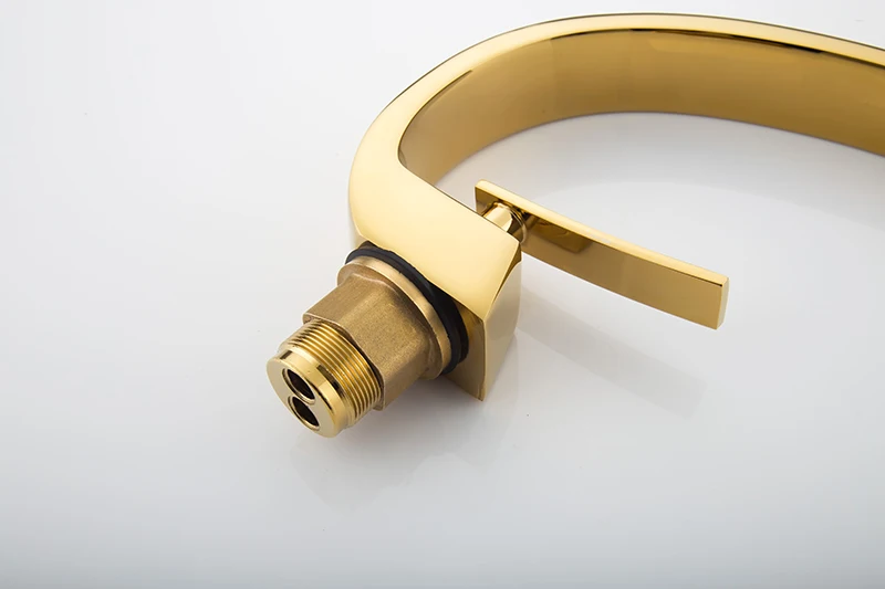 Bathroom Faucet Rose Gold White Bathroom Basin Faucet Cold Hot Water Mixer Sink Tap Deck Mounted Black Tap Bathroom Faucet Rose Gold White Bathroom Basin Faucet Cold Hot Water Mixer Sink Tap Deck Mounted Black Tap